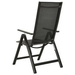 Walplus 5 Piece Bistro Set Black And Anthracite - thumbnail 7