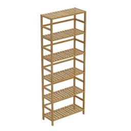 Adjustable Bookcase Stand Flower Storage Rack - thumbnail 1