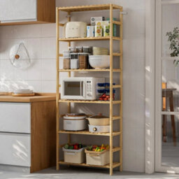 Adjustable Bookcase Stand Flower Storage Rack - thumbnail 4