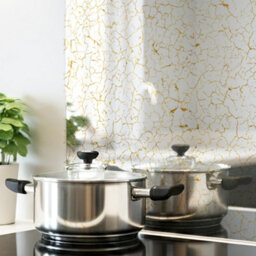 DIY Splashbacks Gold Vein Antique Mirror Splashback 595M X 745mm (Toughened Glass) - thumbnail 2