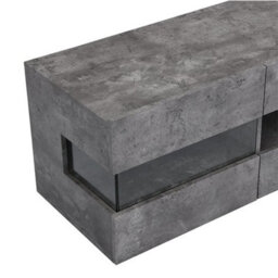 Furniture in Fashion Kirsten Wooden Tv Stand In Concrete Effect With Led Lighting - thumbnail 6