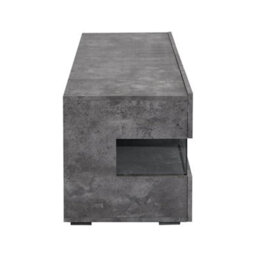 Furniture in Fashion Kirsten Wooden Tv Stand In Concrete Effect With Led Lighting - thumbnail 9