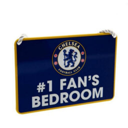 Chelsea Fc 1 Fans Bedroom Door Sign Blue/white (One Size) - thumbnail 2