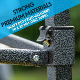 Dellonda Premium 3X4.5M Pop-Up Gazebo & Side Walls With Carry Bag, Stakes & Weight Bags - thumbnail 3