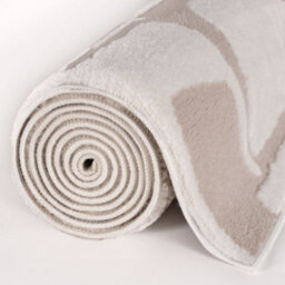 The Rugs Loft Beige And Ivory Abstract Geometric Living Room Area Rug And Runners Soft Pile - thumbnail 8
