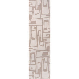 The Rugs Loft Beige And Ivory Abstract Geometric Living Room Area Rug And Runners Soft Pile - thumbnail 9