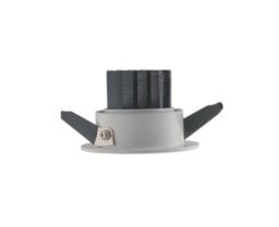 Luminosa Lighting Luminosa Polaris Led Recessed Adjustable Downlight Nickel 240Lm 4000K 6.6X5.7Cm - thumbnail 2
