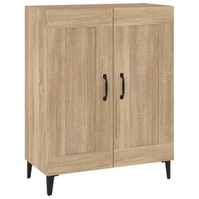 Berkfield Classic Sideboard Sonoma Oak 69.5X34X90 Cm Engineered Wood - image 1