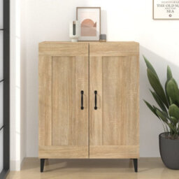 Berkfield Classic Sideboard Sonoma Oak 69.5X34X90 Cm Engineered Wood - thumbnail 2