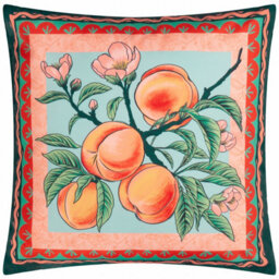 furn. Furn Anemone Peaches Outdoor Polyester Filled Cushion, Multicoloured, 45 X 45Cm