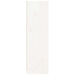 Berkfield Bookcase White 70X33X110 Cm Solid Wood Pine - thumbnail 5