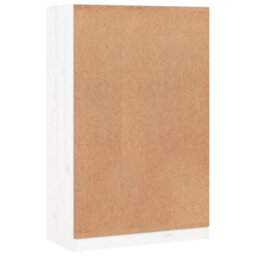 Berkfield Bookcase White 70X33X110 Cm Solid Wood Pine - thumbnail 6
