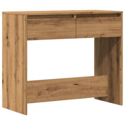 Berkfield Console Table Artisan Oak 89X41X76.5 Cm Engineered Wood - thumbnail 2