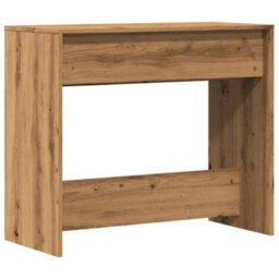 Berkfield Console Table Artisan Oak 89X41X76.5 Cm Engineered Wood - thumbnail 7