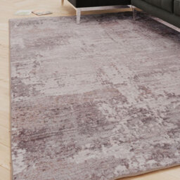 Loomed Brown Soft Machine Washable Washable Abstract Living Area Rug - 380 X 280Cm - thumbnail 2