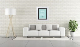 Frames By Post Metro White Frame With Black Mount For Image Size A2 - thumbnail 4