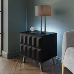 Frank Olsen Elevate Black Lamp Table With Led Mood Lighting - thumbnail 6