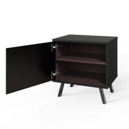 Frank Olsen Elevate Black Lamp Table With Led Mood Lighting - thumbnail 4