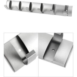 Foldable Wall Mount Coat Hook Towel Rail Heavy Duty Clothes - thumbnail 1