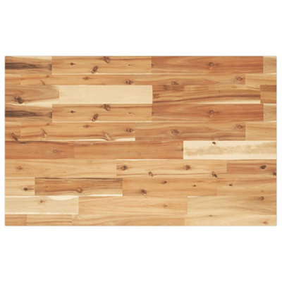 Berkfield Desk Top Oil Finished 80X50X2 Cm Solid Wood Acacia - image 1
