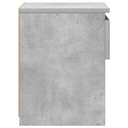 Berkfield Elegant Bedside Cabinets 2 Pcs Concrete Grey 40X30X39 Cm Engineered Wood - thumbnail 7