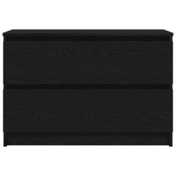 Berkfield Tv Cabinet Black 80X35X54 Cm Engineered Wood - thumbnail 6