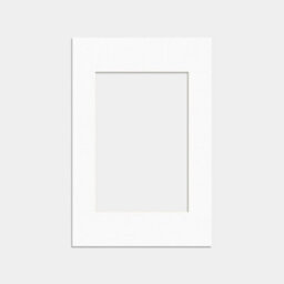 Ak Frames 90X60Cm White Picture Mounts To Fit 60X40Cm Aperture Size - Mount Board Only (No Frame Included) - thumbnail 1