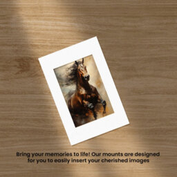 Ak Frames 90X60Cm White Picture Mounts To Fit 60X40Cm Aperture Size - Mount Board Only (No Frame Included) - thumbnail 5