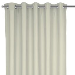 GoodHome Hiva Beige Solid Dyed Lined Eyelet Curtain (W)167Cm (L)183Cm, Pair - thumbnail 4