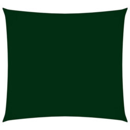 Berkfield Sunshade Sail Oxford Fabric Square 3.6X3.6 M Dark Green - thumbnail 1