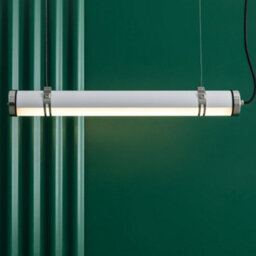 Luminosa Lighting Luminosa Scuba 60Cm Outdoor Pendant Ceiling Light Chrome Ip66 3000K - thumbnail 2