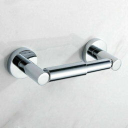 Wall Mounted Toilet Roll Holder Chrome Bathroom Tissue Paper Holder - thumbnail 3