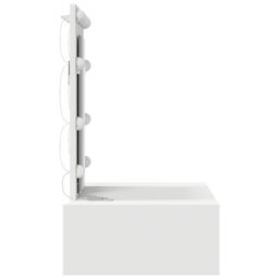 Walplus Wall Hanging Dressing Table With Led Lights - White - thumbnail 6