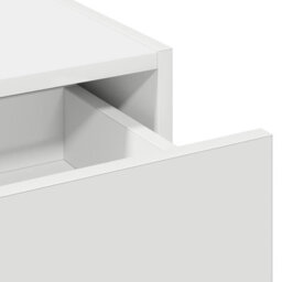 Walplus Wall Hanging Dressing Table With Led Lights - White - thumbnail 8