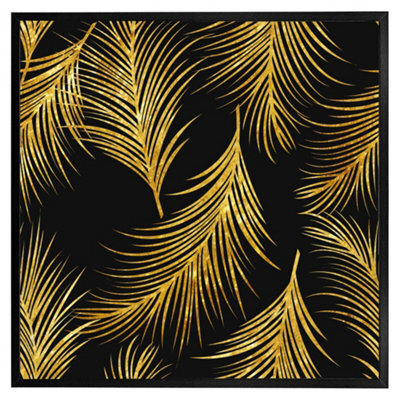 "Andrew Lee Golden Tropical (Picutre Frame) / 12X12"" / Oak" - image 1