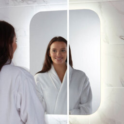 UK Homeliving Uk Home Living Avalon - Price Reduced -Led Mirror W/demister Pad & Shaver Socket 800X600mm - thumbnail 5