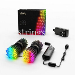 Twinkly Strings App-Controlled Led Christmas Lights With 400 Rgb (16 Million Colours) 32M Black Wire Indoor/outdoor Smart Lights - thumbnail 2