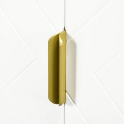 Wyld Haus Fimiro Under-Sink Bathroom Cabinet With U-Cutout Double Doors And Gold Tone Legs, 60 X 30 X 65Cm - thumbnail 7