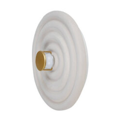 Portwest Westport Alexandra Led Ceramic Flush Wall Light White - thumbnail 4
