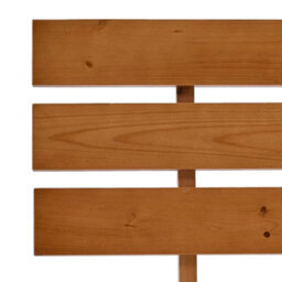 Berkfield Bed Frame Honey Brown Solid Pine Wood 100X200 Cm - thumbnail 6