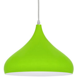 Long Life Lamps Company Modern Ceiling Pendant Light Green Metal Dome Lamp Shade M0079 - thumbnail 1