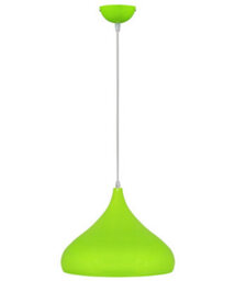 Long Life Lamps Company Modern Ceiling Pendant Light Green Metal Dome Lamp Shade M0079 - thumbnail 4