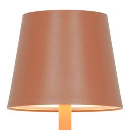 GoodHome Quelea Matt Terracotta Integrated Led Table Lamp - thumbnail 3