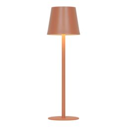 GoodHome Quelea Matt Terracotta Integrated Led Table Lamp - thumbnail 2