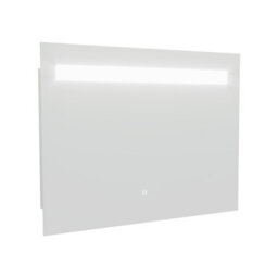 Nes Home 800X600mm Led Bathroom Mirror With Anti-Fog Function, Touch Sensor Switch, Cool White Lighting Vertical & Horizontal - thumbnail 4
