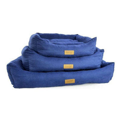 Huggle Pets Hugglepets Luxury Dog Navy Medium Lounger - image 1