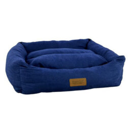 Huggle Pets Hugglepets Luxury Dog Navy Medium Lounger - thumbnail 2