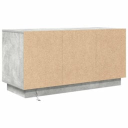 Berkfield Tv Cabinet With Led Lights Concrete Grey 100X41X50 Cm - thumbnail 9