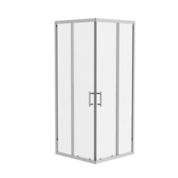 Vruc Square Shower Enclosure 800 X 800 X 1900 mm Chrome - thumbnail 2