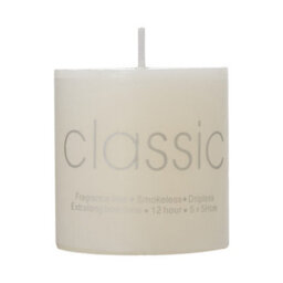 Thehotsale 6Pcs White Candles Set Unscented Pillar Paraffin Wax - thumbnail 4